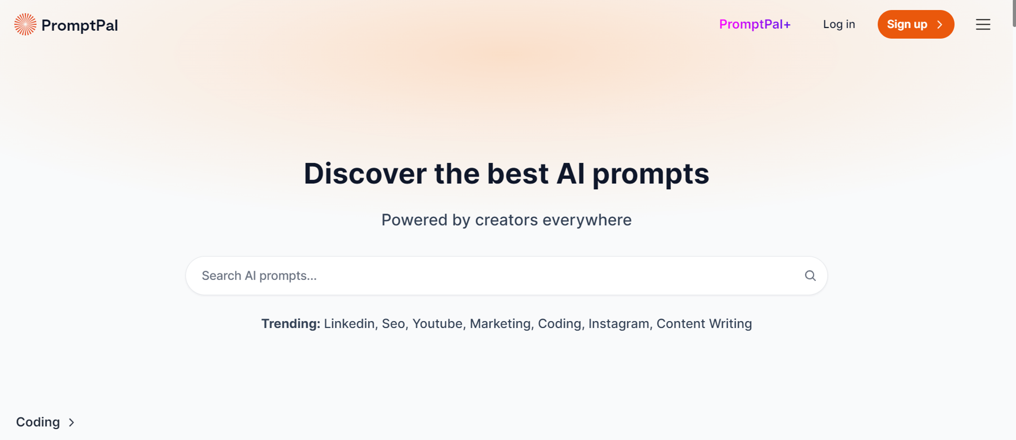 PromptPal: AI-Powered Prompt Discovery - AItrendytools