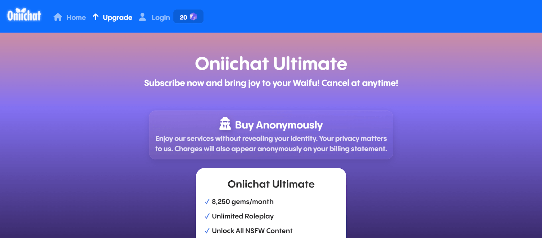 Oniichat