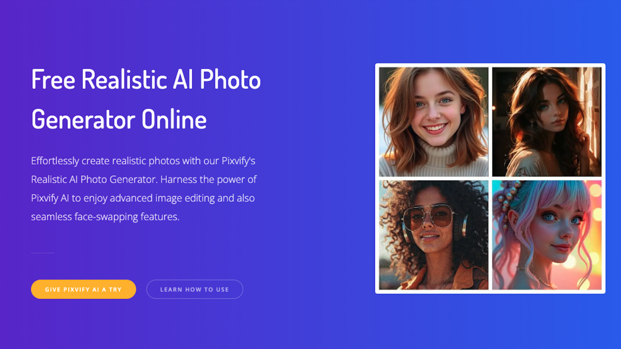 Pixvify is the top free realistic AI photo generator platform. - AItrendytools