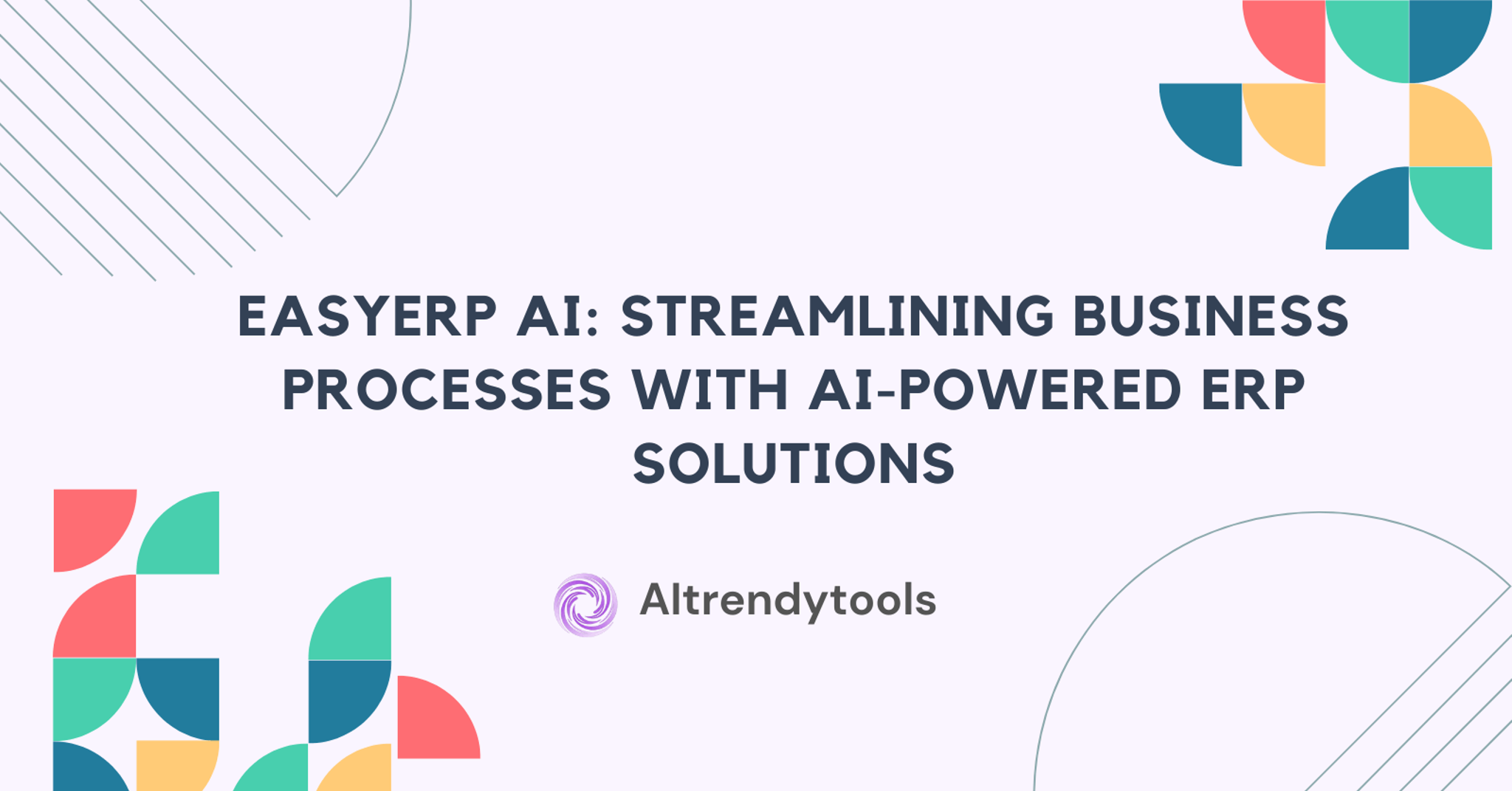 Easyerp AI: Streamlining Business Processes with AI-Powered ERP Solutions - AItrendytools